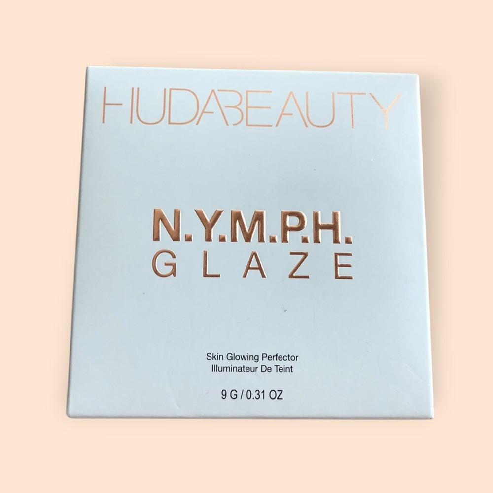 HUDA BEAUTY N.Y.M.P.H. GLAZE Skin Glowing Perfector LUNA 0901 NEW 9G / 0.31 oz